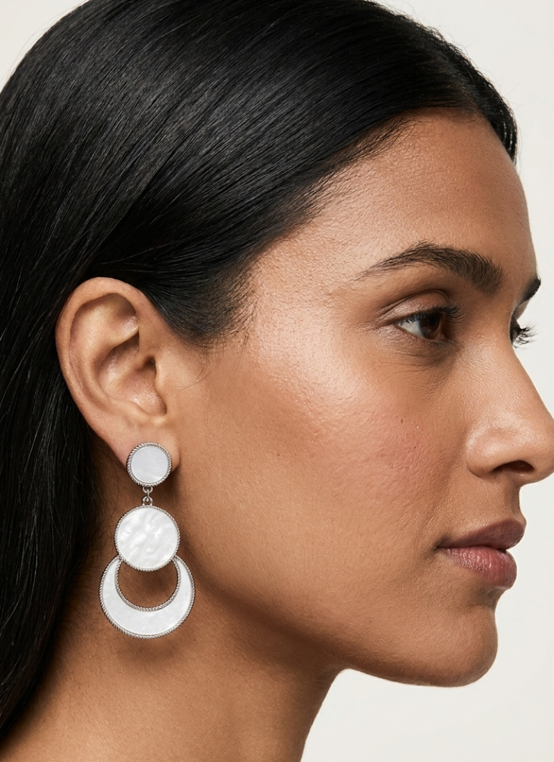 Seevee Fashion Silver Plated Dangler Earrings for Women