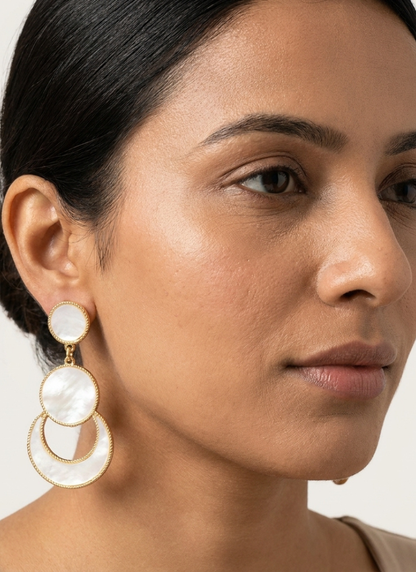 Seevee Fashion Gold Plated Dangler Earrings for Women