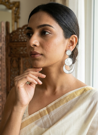Seevee Fashion Silver Plated Dangler Earrings for Women