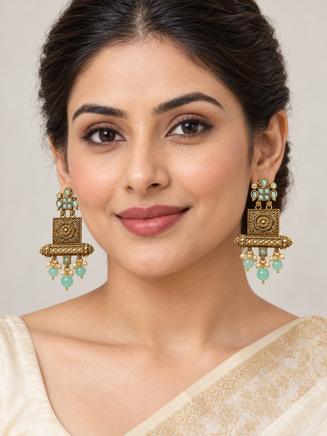 Seevee Fashion Gold Plated Designer Dangler Earrings For Women