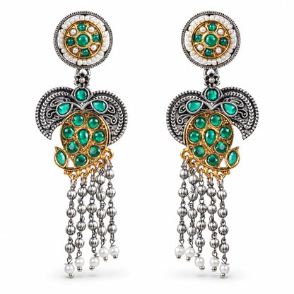 Seevee Fashion Oxidised Plated Stylish Dangler Earrings